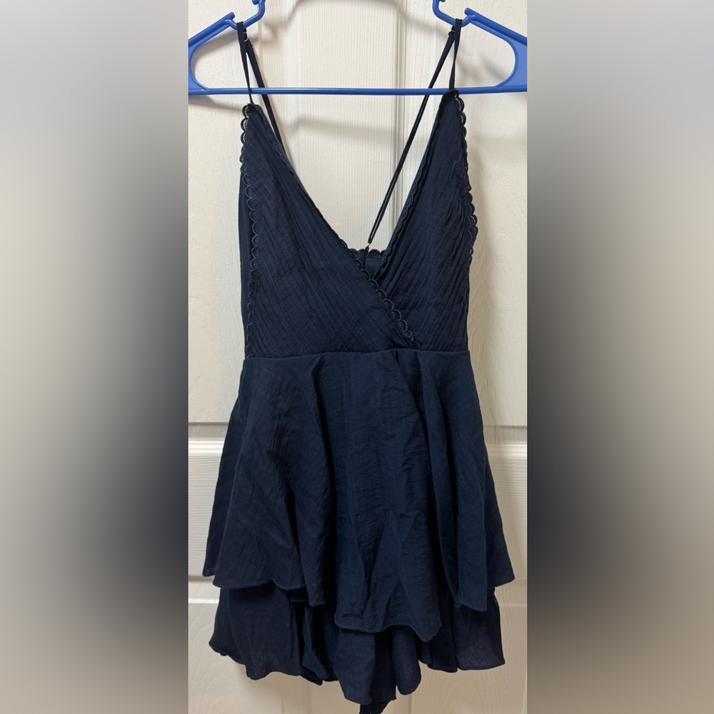 Francesca’s Amy Tiered Skirt Romper